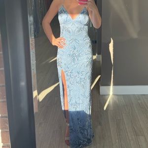 Light Blue Prom Dress